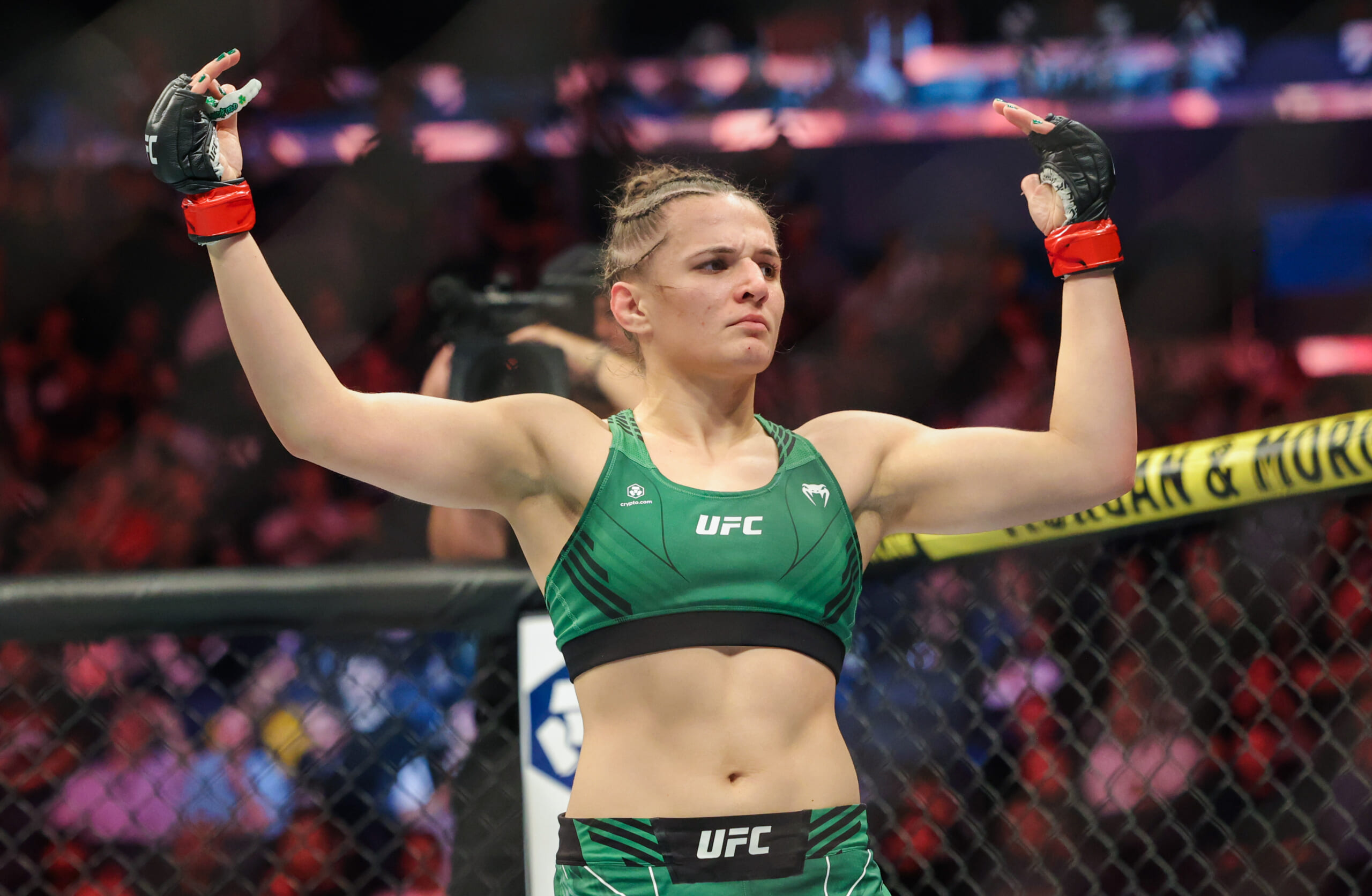 Erin Blanchfield submits Jessica Andrade at UFC Vegas 69