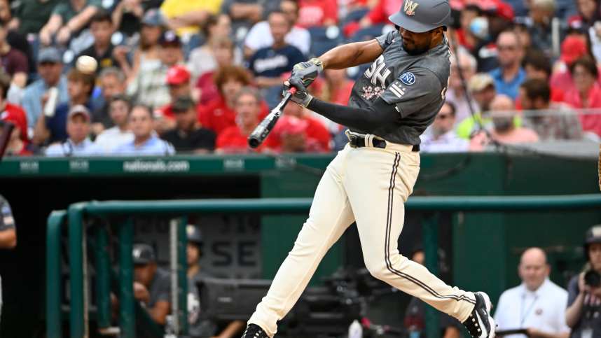 MLB: Miami Marlins at Washington Nationals, Jeimer Candelario, yankees