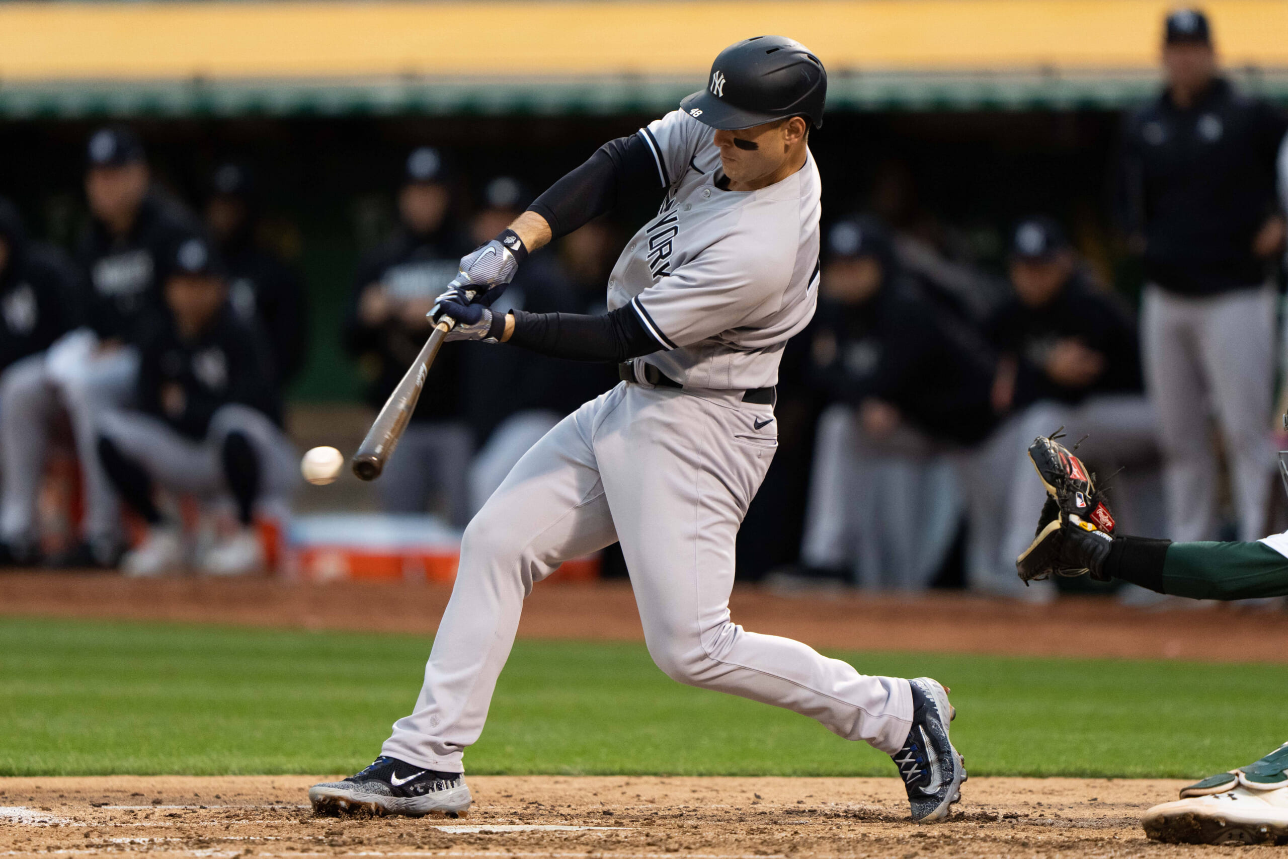 Should The Yankees Trade Veteran First Baseman   MLB New York Yankees At Oakland Athletics 20964606 Scaled 