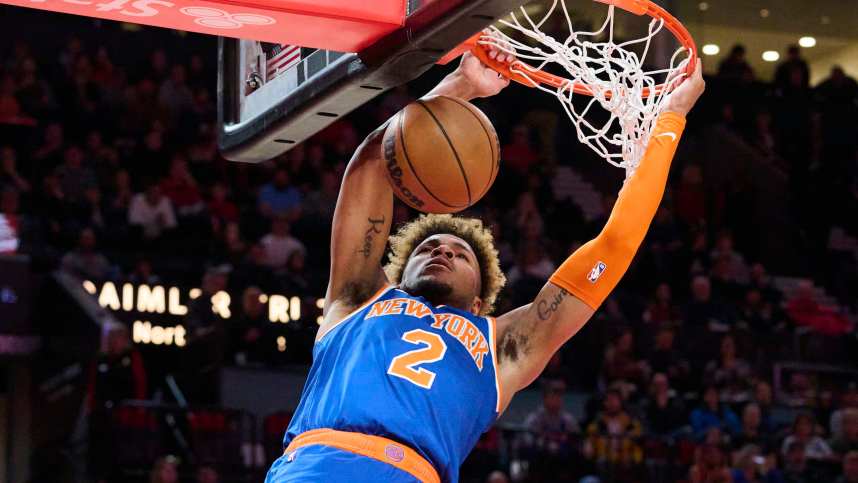 NBA: New York Knicks at Portland Trail Blazers