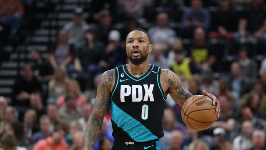 NBA: Portland Trail Blazers at Utah Jazz, knicks, damien lillard