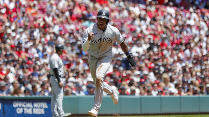 Yankees' speedy outfielder starts rehab assignment