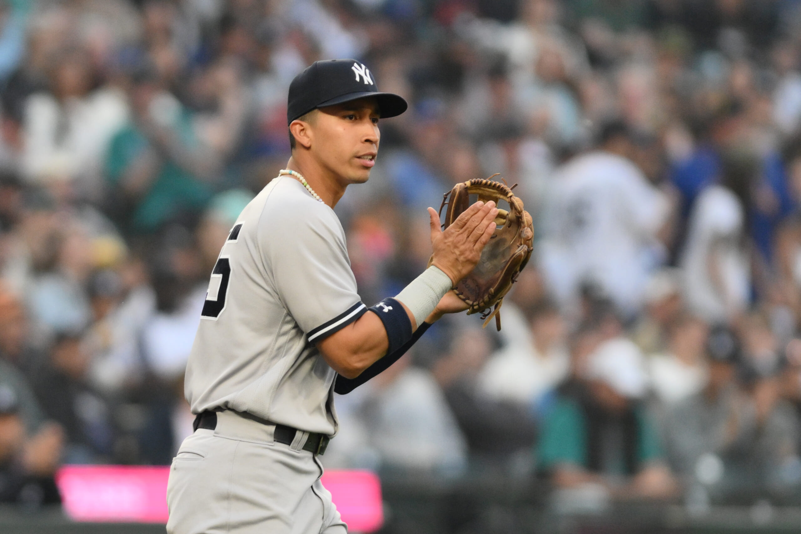 Oswaldo Cabrera embracing Yankees super-utility role