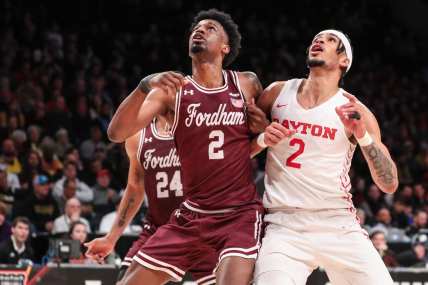 NCAA Basketball: Atlantic 10 Conference Tournament Semifinals-Fordham vs Dayton, knicks