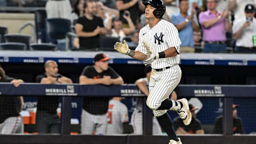 MLB: Baltimore Orioles at New York Yankees, anthony volpe