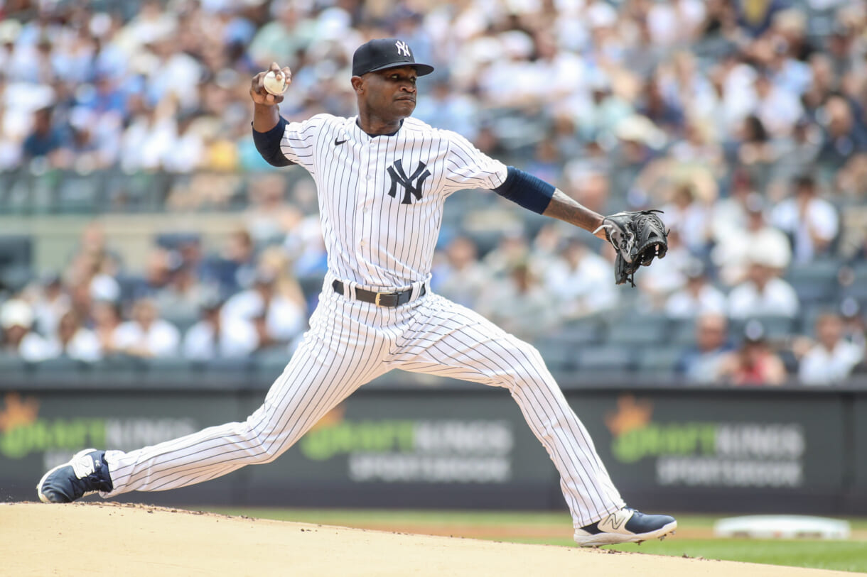 MLB: Chicago Cubs at New York Yankees, domingo german
