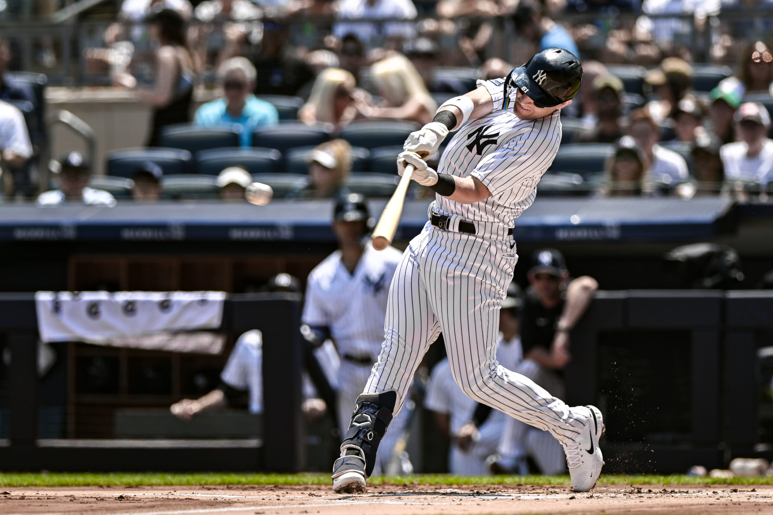 MLB: Kansas City Royals at New York Yankees, jake bauers