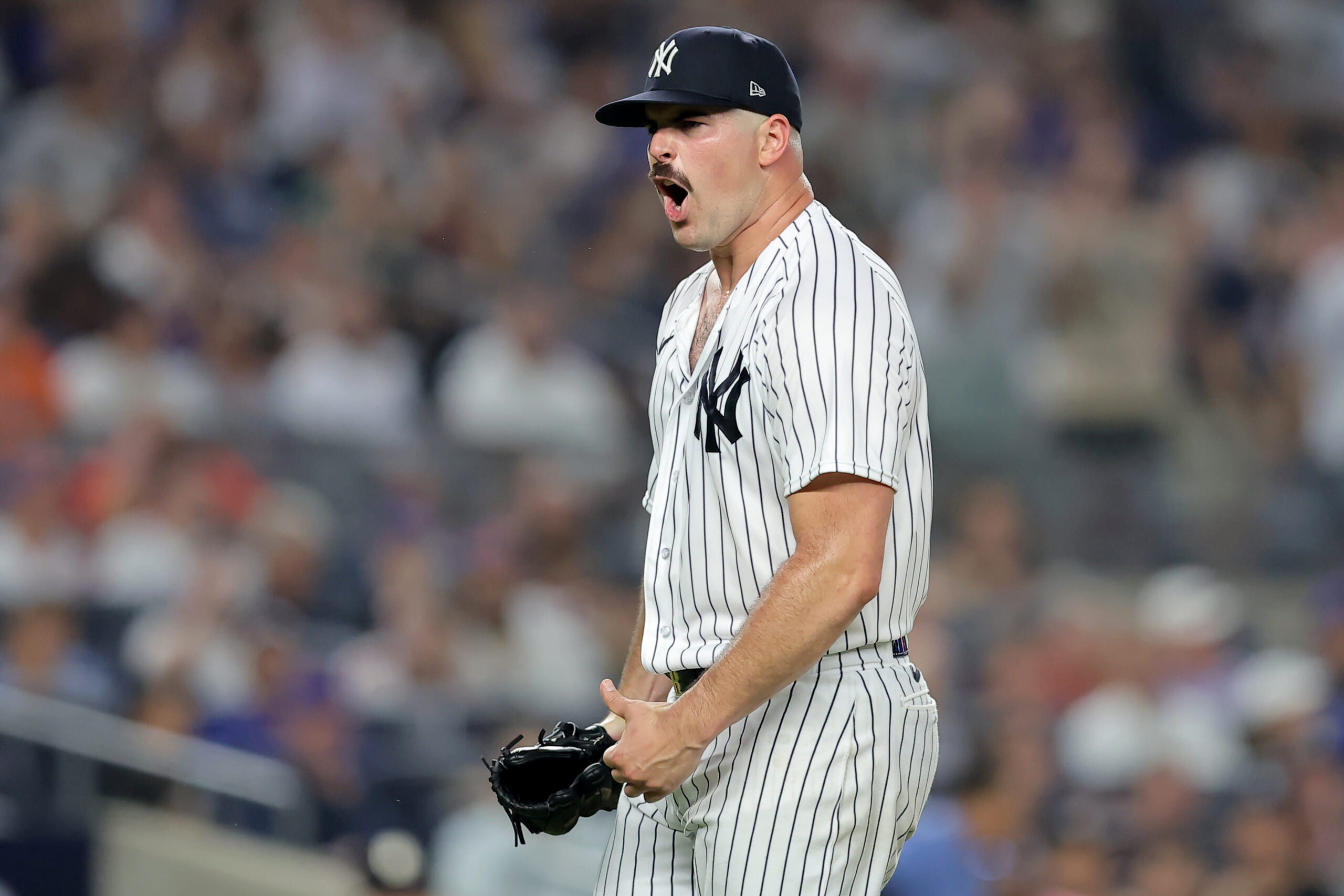 Yankees lefthander Carlos Rodon goes back on IL with hamstring
