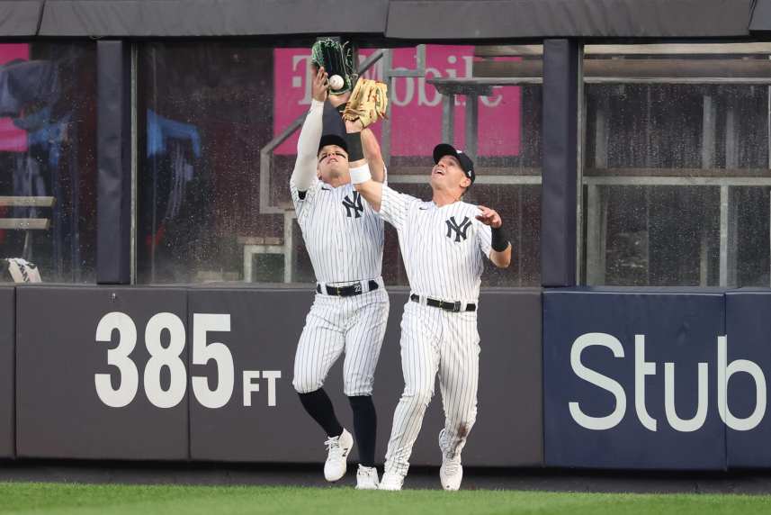 MLB: New York Mets at New York Yankees, harrison bader, jake bauers
