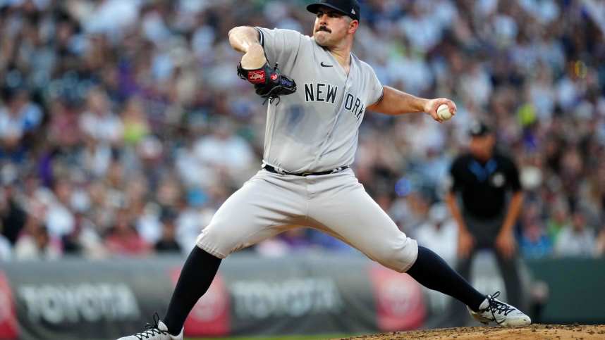 MLB: New York Yankees at Colorado Rockies, carlos rodon