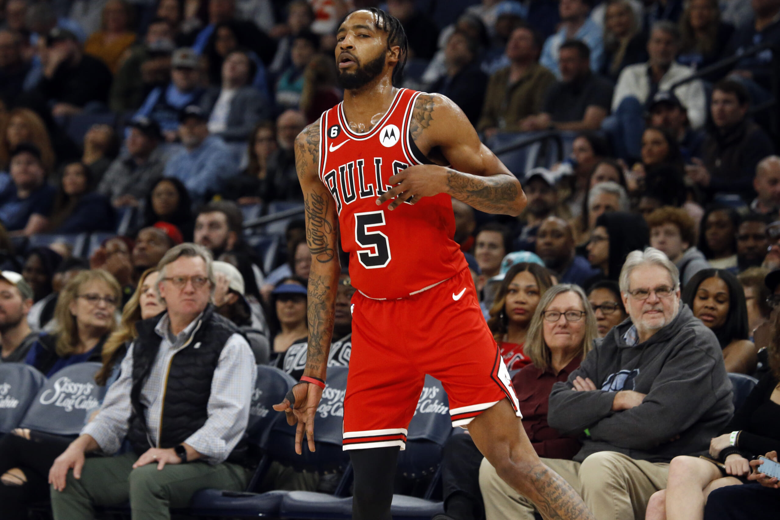 NBA: Chicago Bulls at Memphis Grizzlies, Derrick Jones Jr., knicks