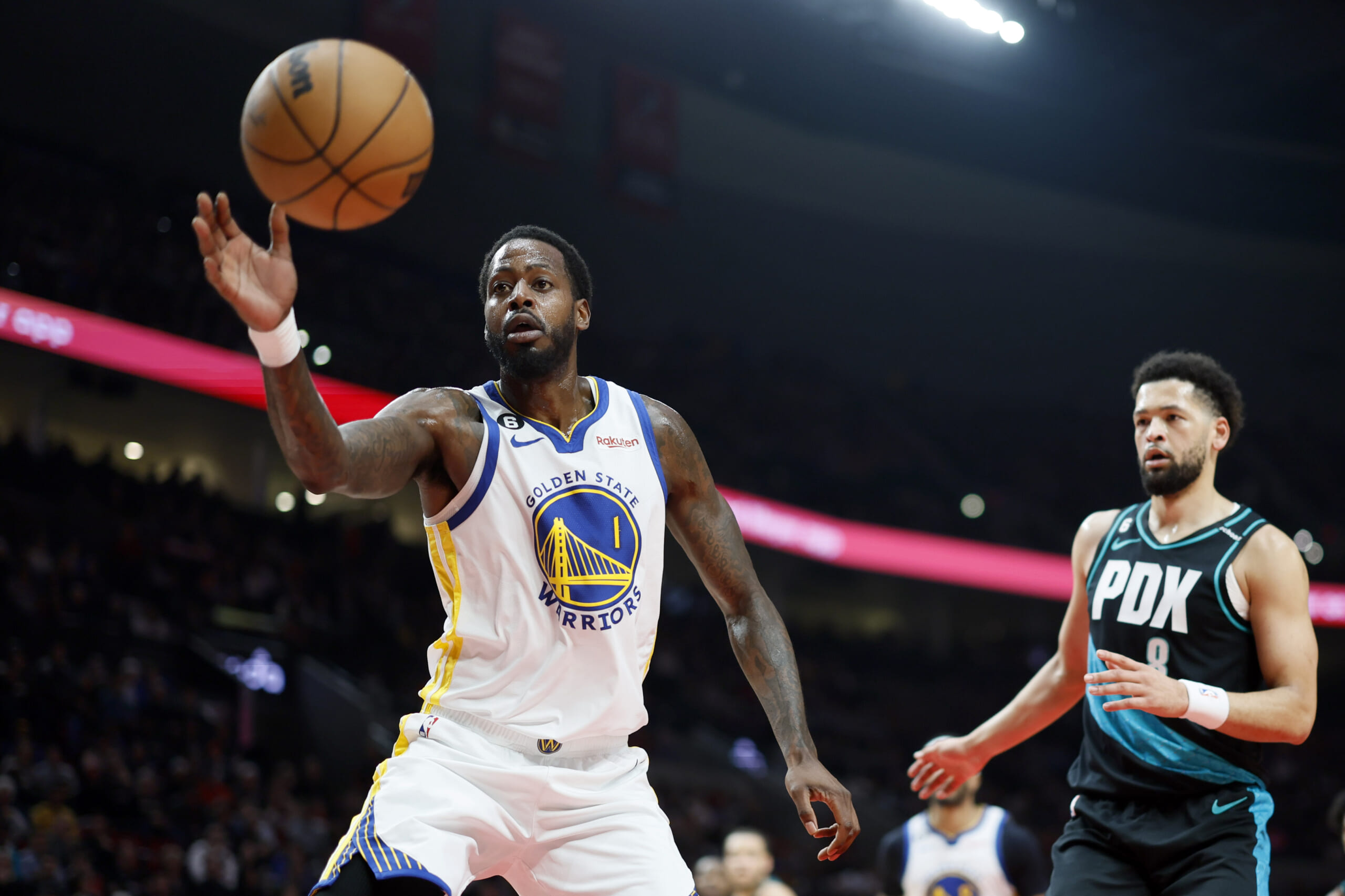 NBA: Golden State Warriors at Portland Trail Blazers, JaMychal Green, knicks