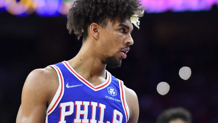 NBA: New Orleans Pelicans at Philadelphia 76ers, Charlie Brown Jr., knicks