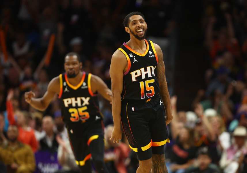 NBA: Playoffs-Denver Nuggets at Phoenix Suns, camerao payne, knicks
