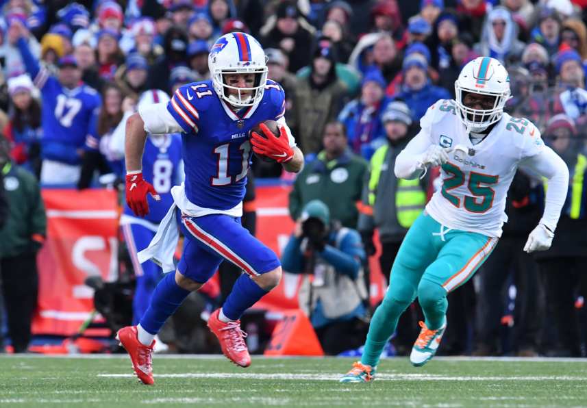 NFL: AFC Wild Card Round-Miami Dolphins at Buffalo Bills, cole beasley, new york giants, giants, nyg