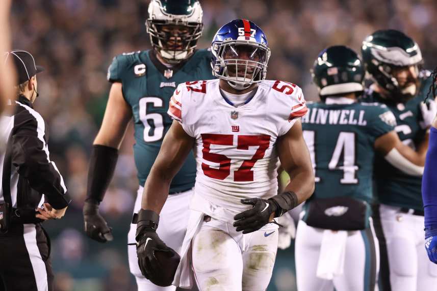 NFL: NFC Divisional Round-New York Giants at Philadelphia Eagles, jarrad davis