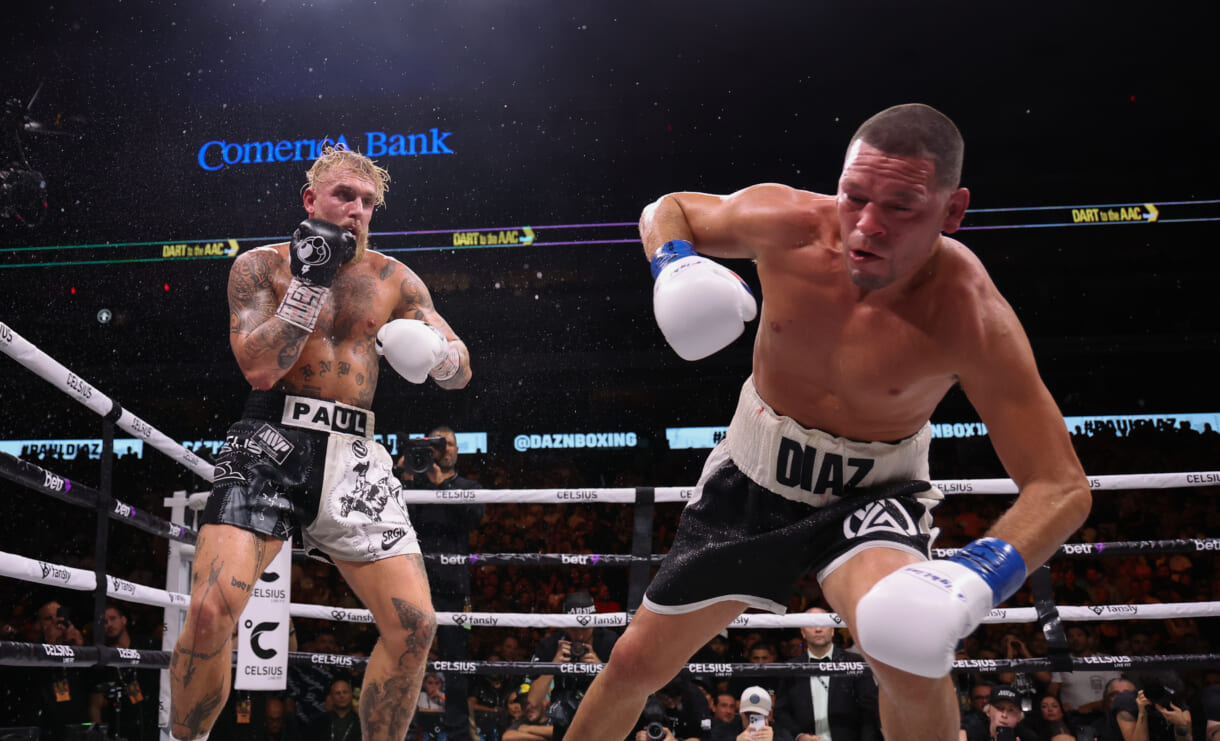 Boxing: Jake Paul vs Nate Diaz