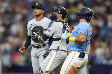 Yankees’ Ian Hamilton takes shots Rays after benches-clearing incident