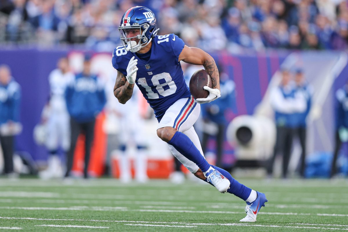 Isaiah Hodgins using 'other gifts' to stand out amid Giants weapons