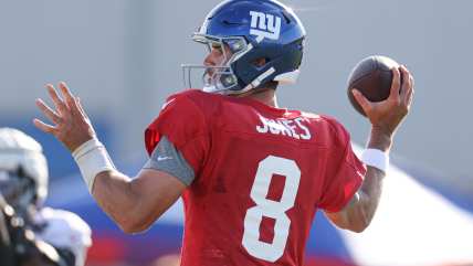 Giants rookie WR raves over Daniel Jones’ work ethic