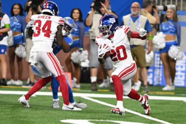 Giants exciting rookie RB developing through special teams
