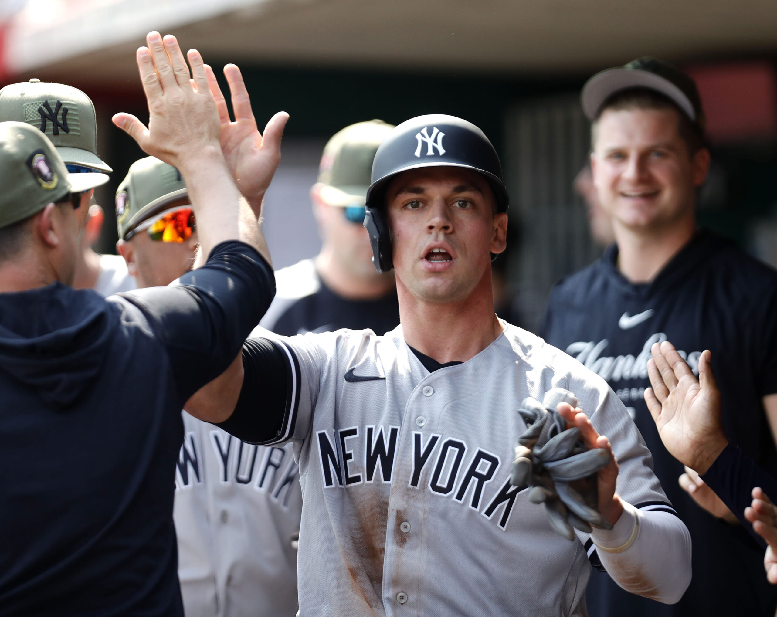 New York Yankees Catcher Kyle Higashioka Ended Home Run Drought After  Advice From Jose Trevino - Sports Illustrated NY Yankees News, Analysis and  More
