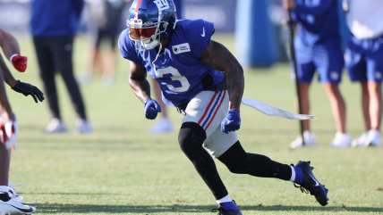 Giants’ veteran receiver fending off frustration over lack of playing time