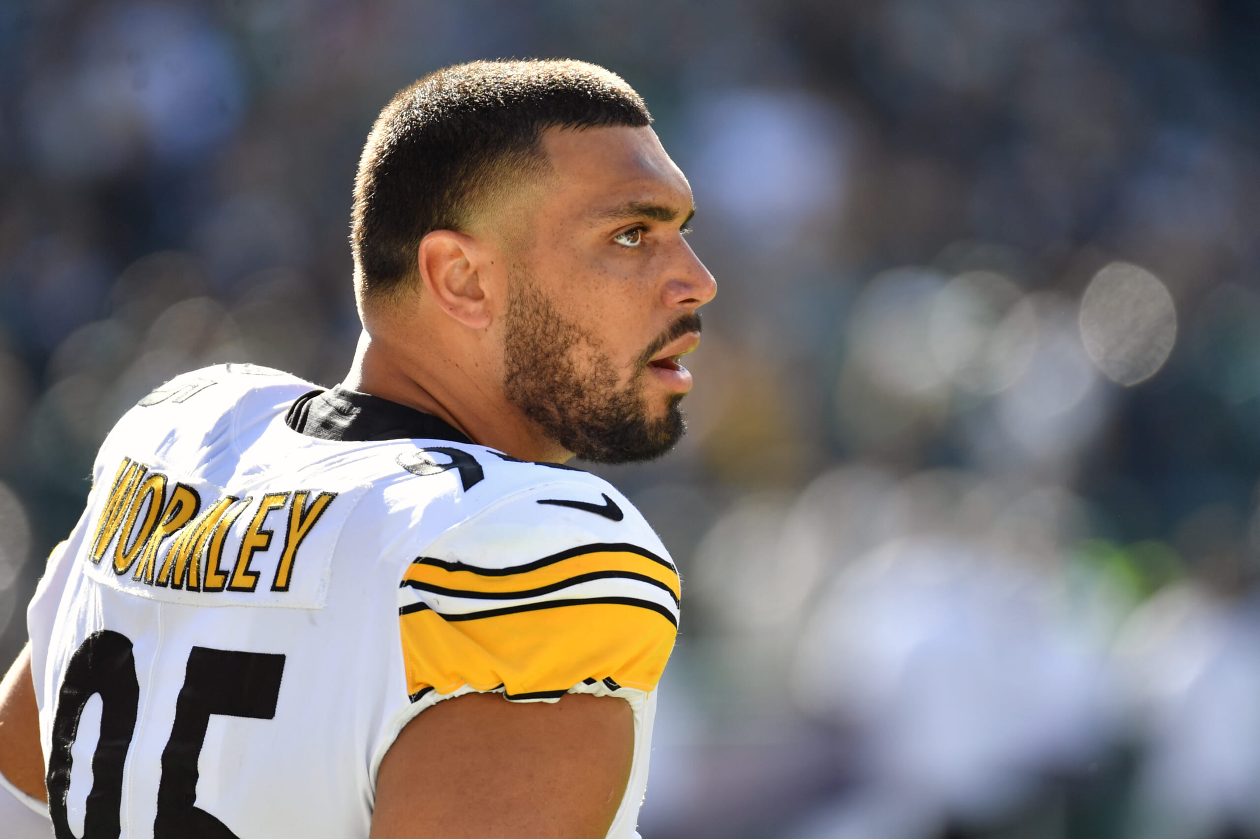 nfl: pittsburgh steelers at philadelphia eagles, chris wormley, new york giants