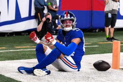 Giants’ rookie receiver stepped up when the team needed him most