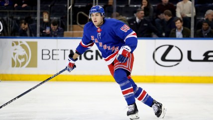 Why this Rangers prospect now has the highest chance of making the NHL roster