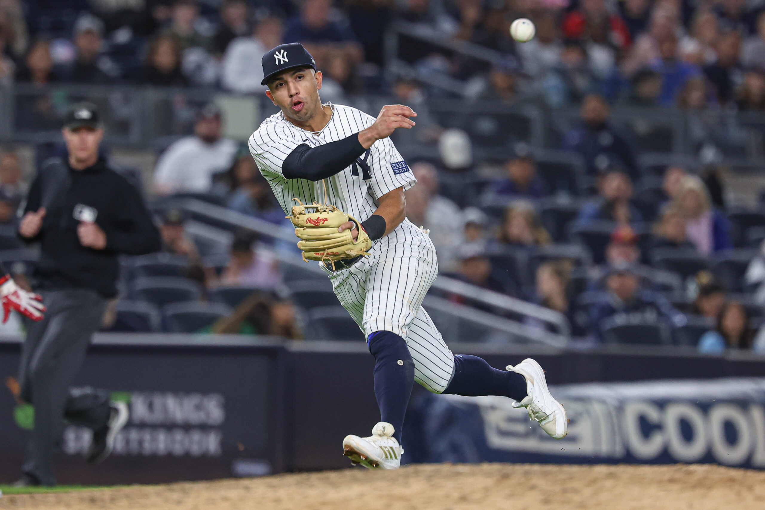 mlb: arizona diamondbacks at new york yankees, oswald peraza