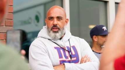 Giants’ offensive line coach Bobby Johnson responds to Week 1 decimation