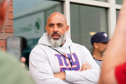 Giants’ offensive line coach Bobby Johnson responds to Week 1 decimation