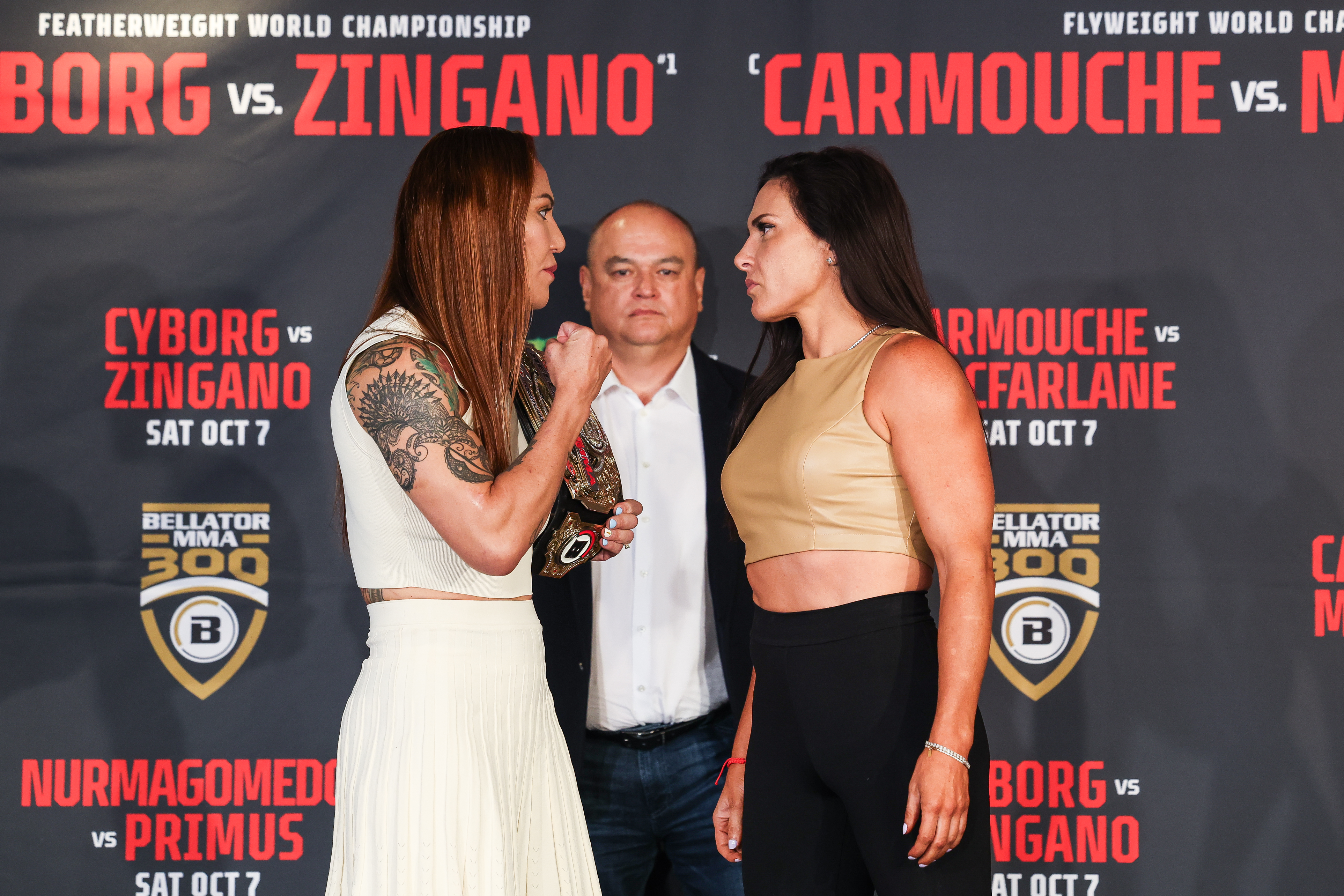 Bellator 300 Cris Cyborg Cat Zingano