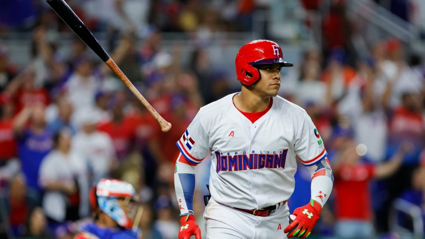 Baseball: World Baseball Classic-Puerto Rico vs Dominican Republic