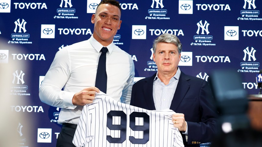 MLB: New York Yankees-Aaron Judge press conference
