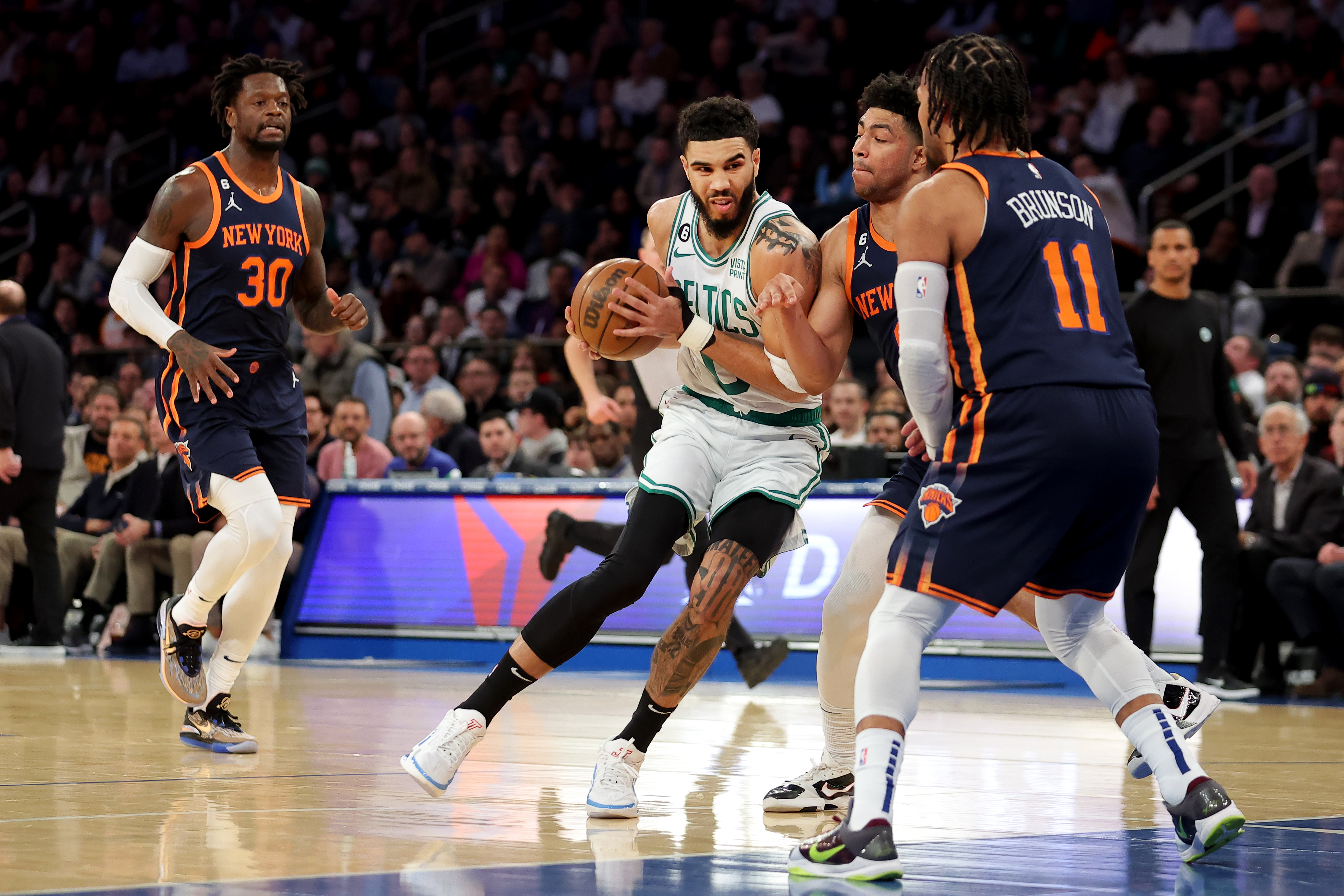 NBA: Boston Celtics at New York Knicks