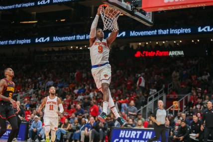 Knicks’ RJ Barrett still dealing with lingering knee pain