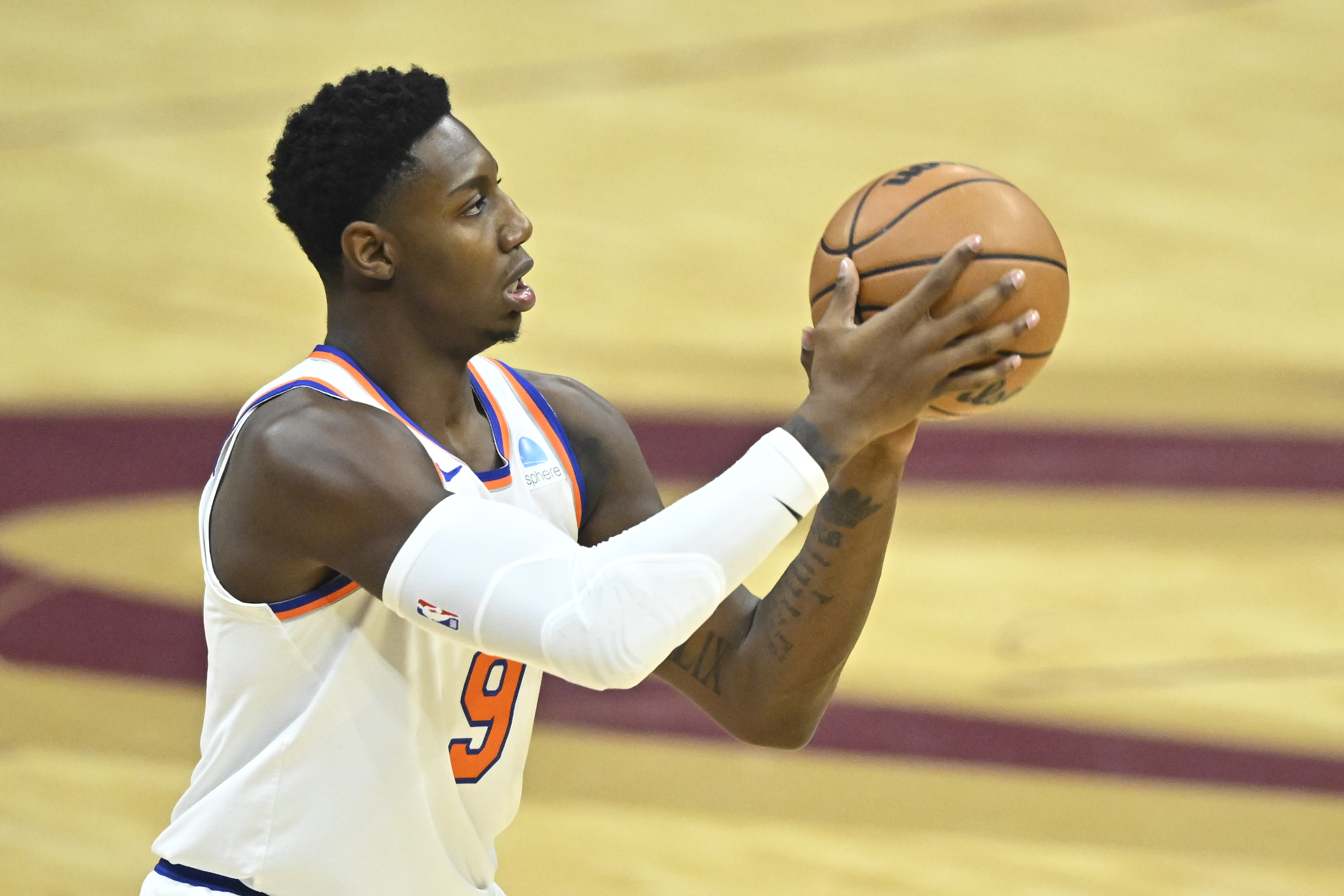 NBA: New York Knicks at Cleveland Cavaliers