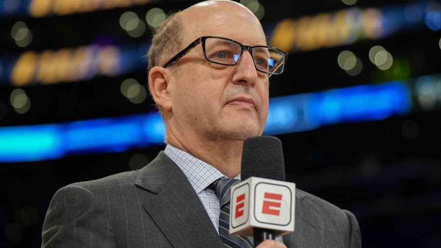 ESPN commentator Jeff Van Gundy New York Knicks