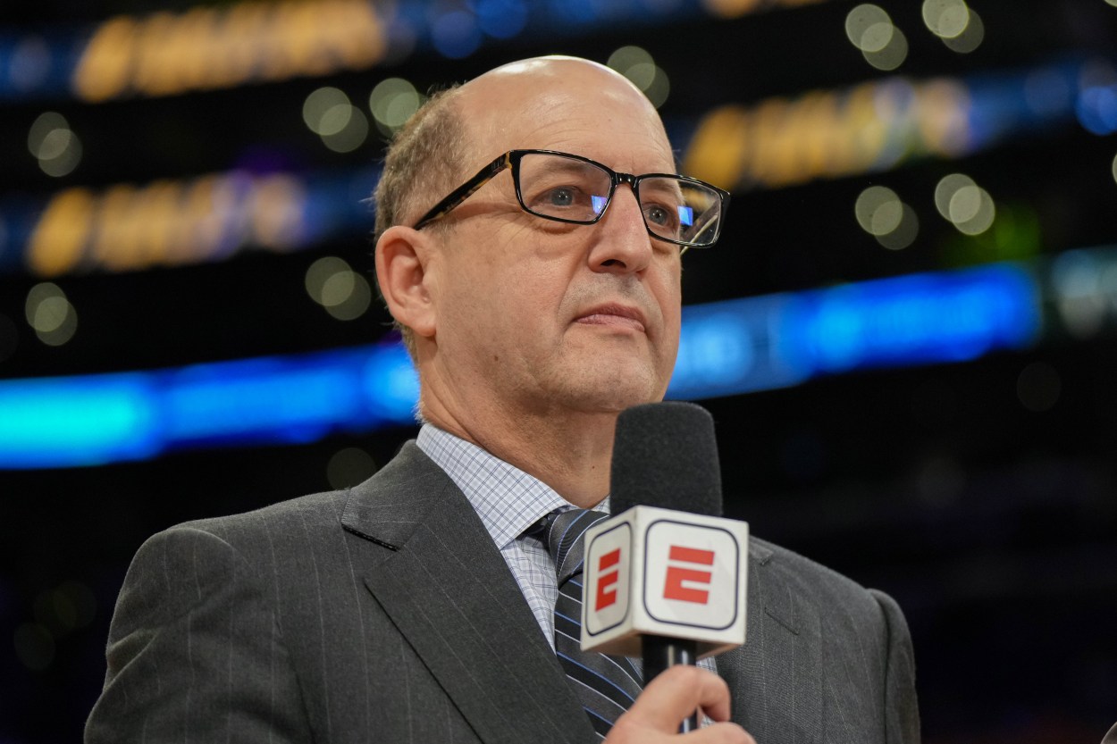 ESPN commentator Jeff Van Gundy New York Knicks