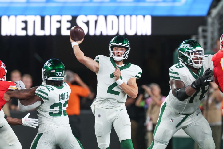 The Jets' offensive line took a huge step forward against Kansas City