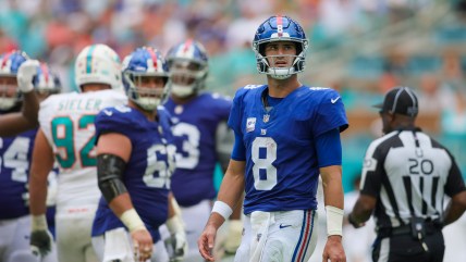 Giants will likely be without their starting quarterback in Week 6