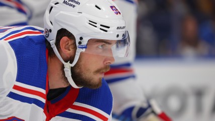 Rangers’ win over Columbus is costly with injury to Ryan Lindgren