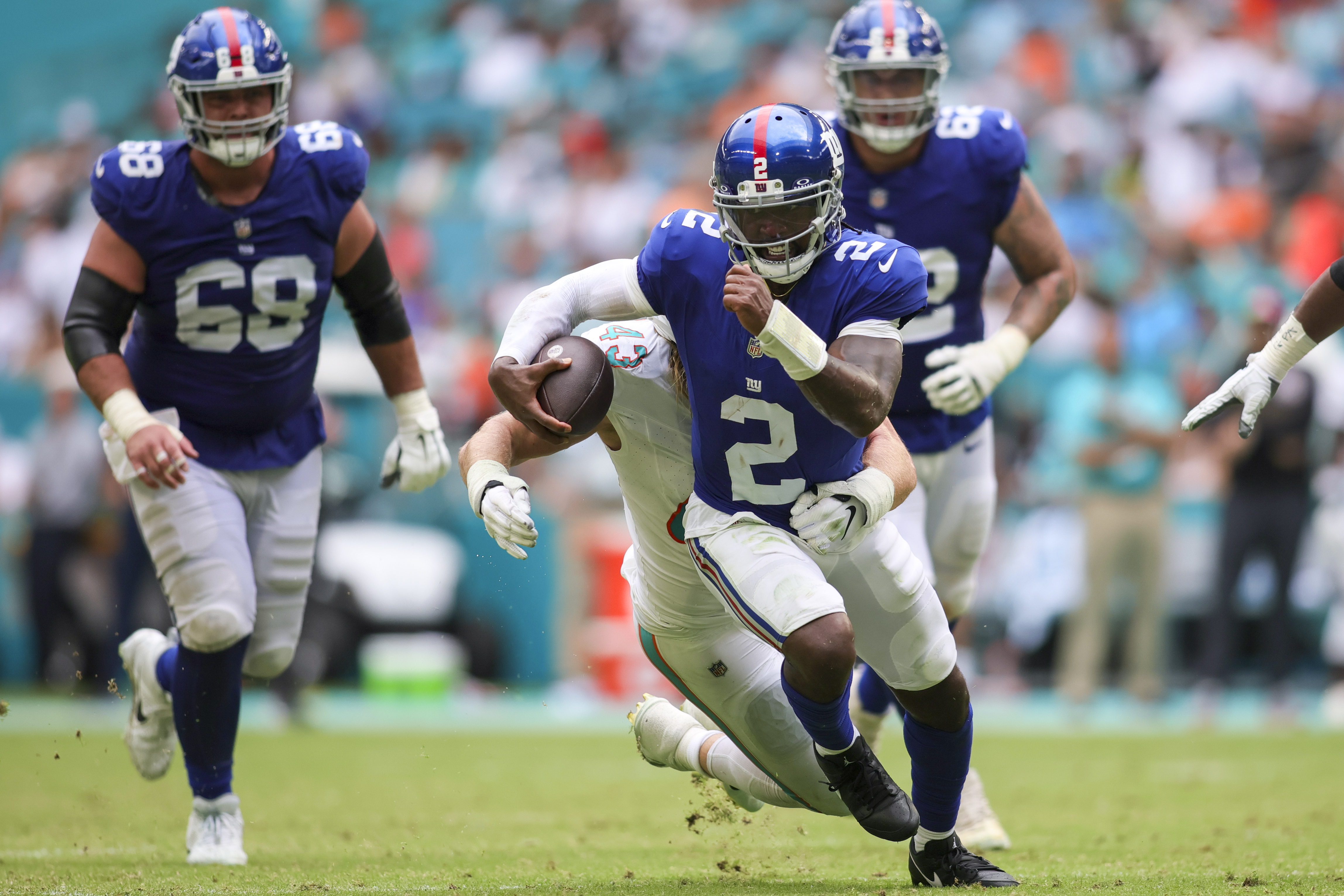 nfl: new york giants at miami dolphins, tyrod taylor