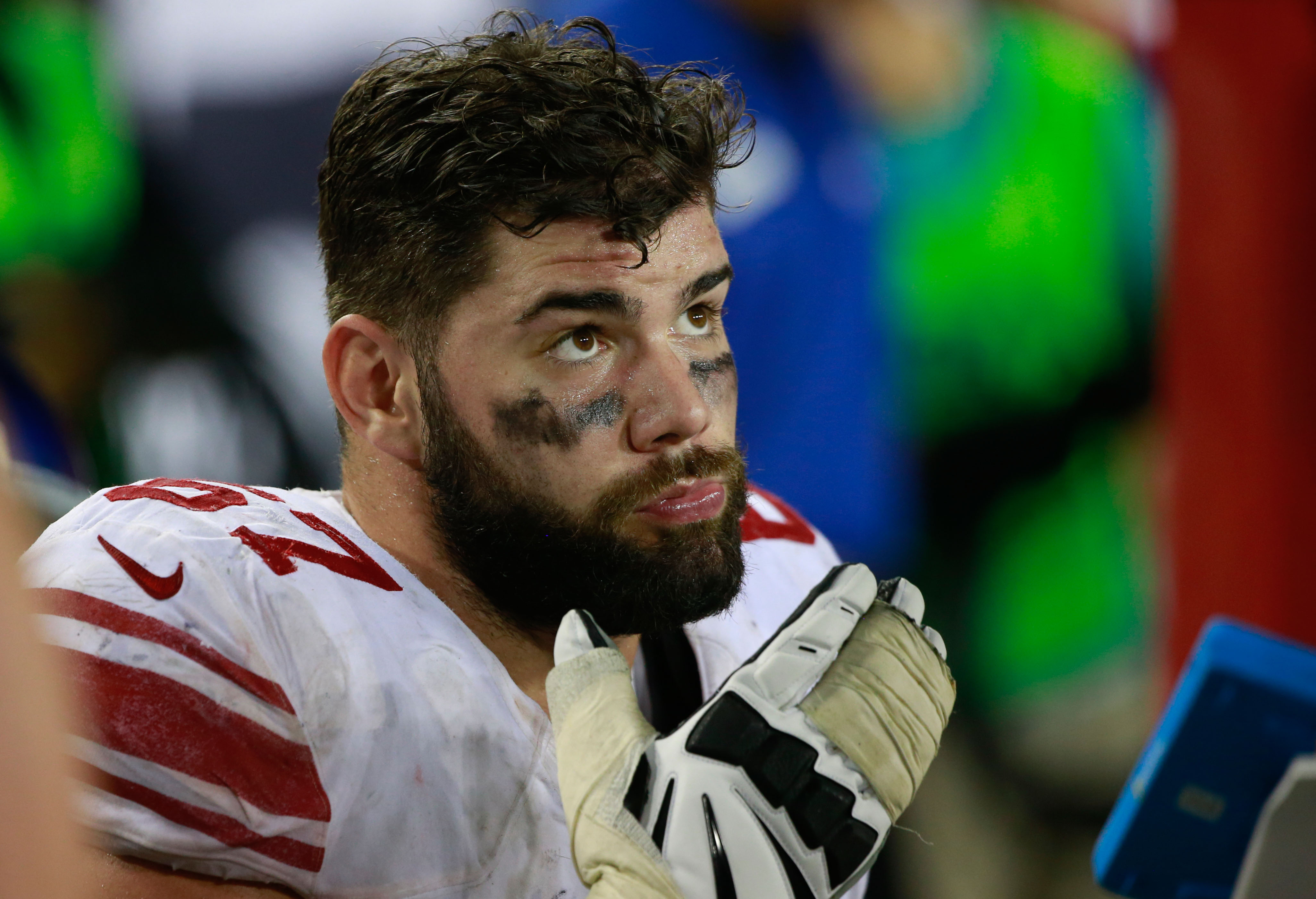 nfl: new york giants at tampa bay buccaneers, justin pugh