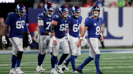 Giants’ offensive line shredded ahead of Week 6 against Bills