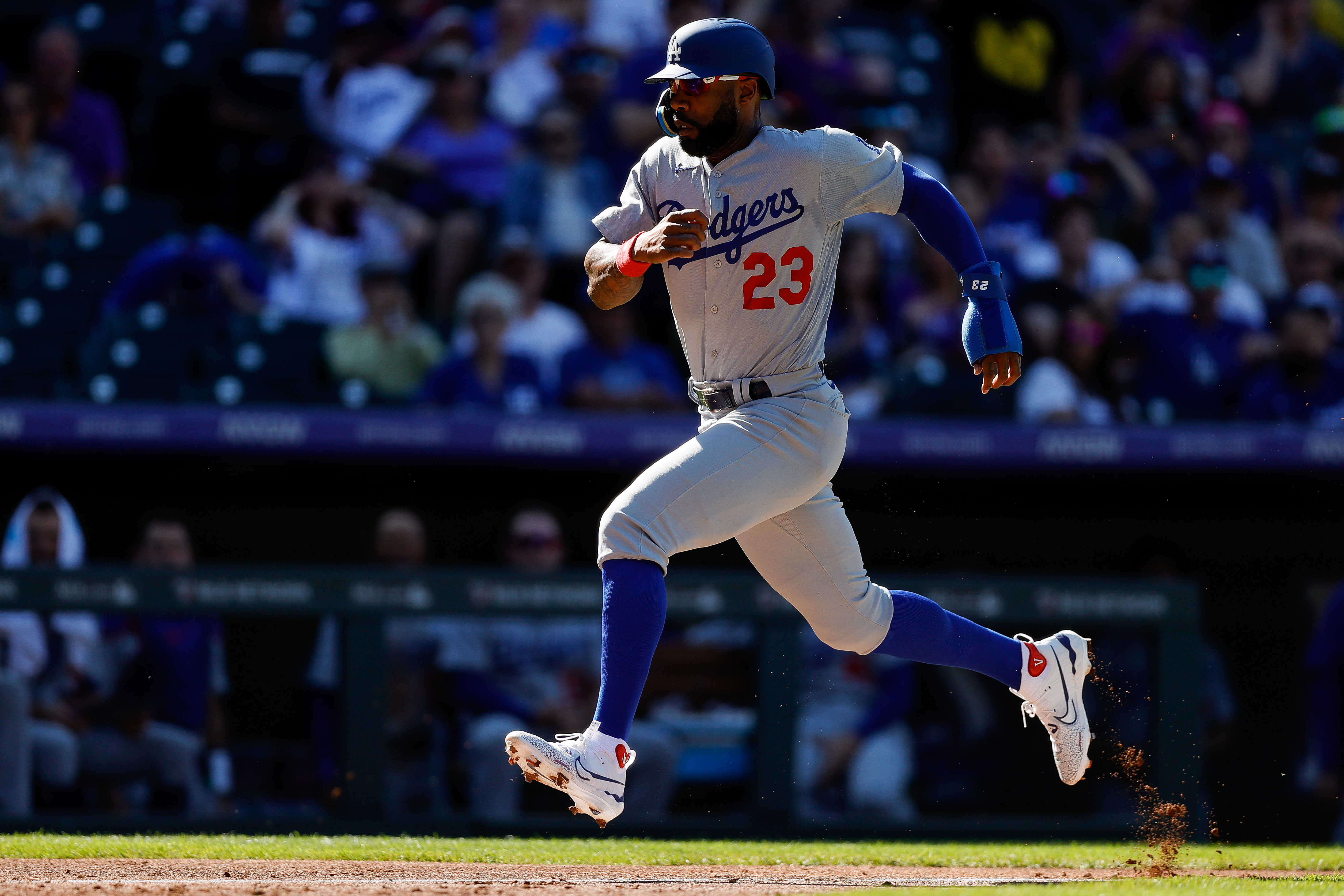 MLB: Game One-Los Angeles Dodgers at Colorado Rockies