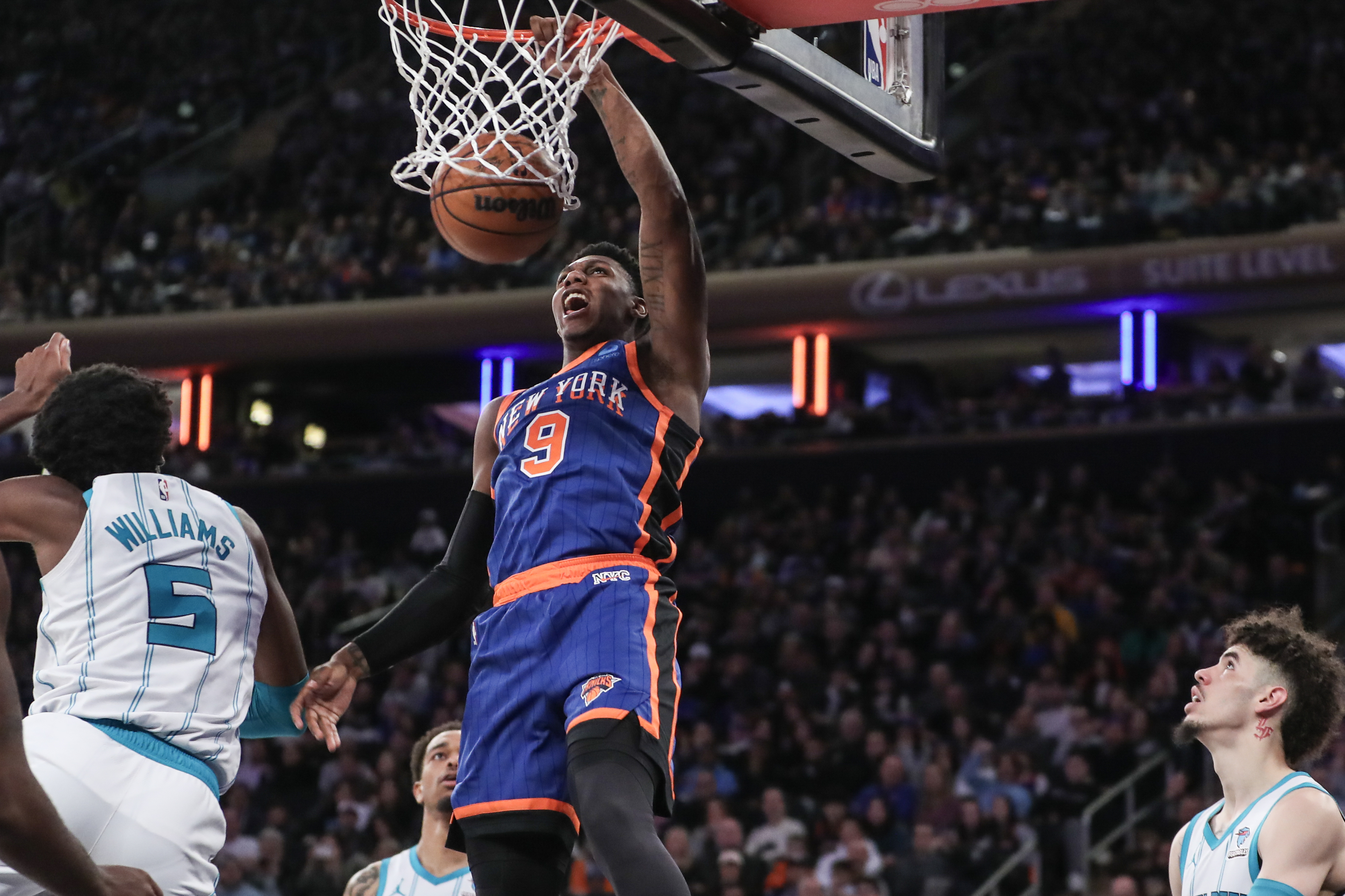 NBA: Charlotte Hornets at New York Knicks