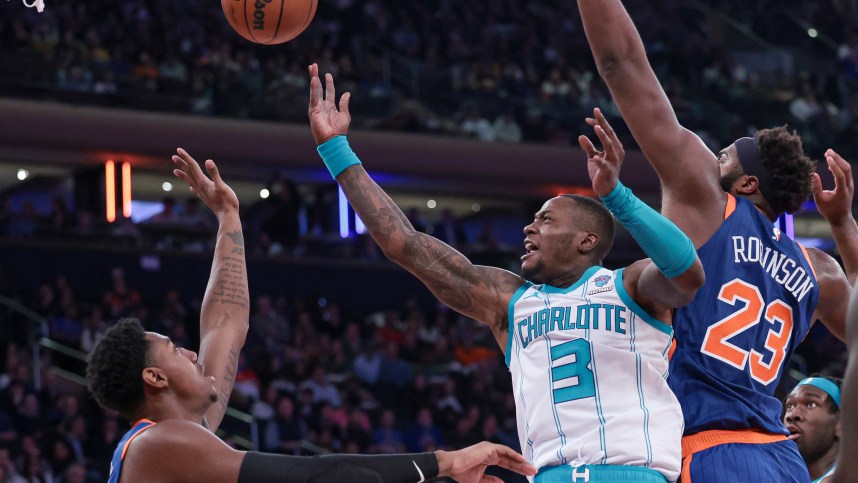 NBA: Charlotte Hornets at New York Knicks